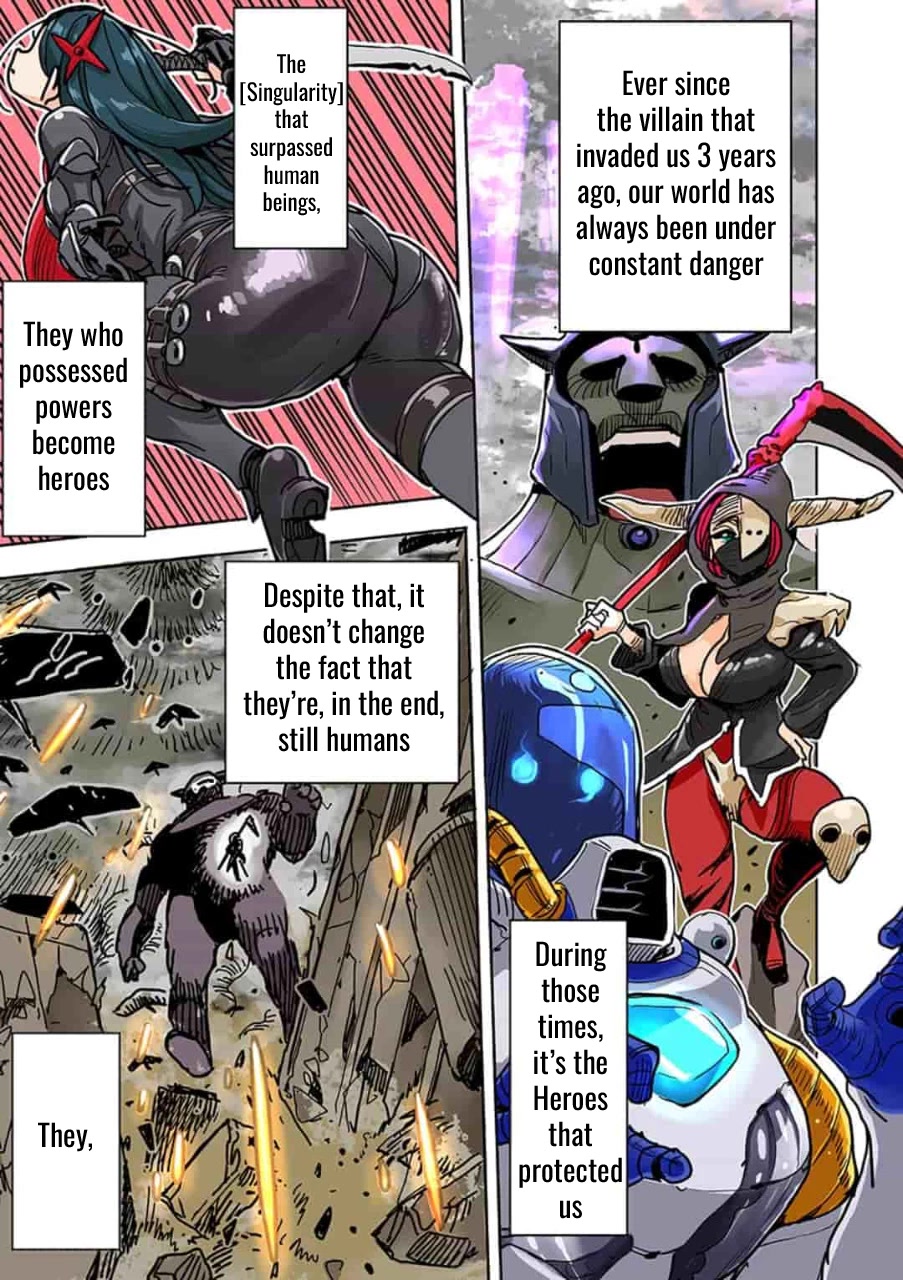 Hero Girl × Healer Boy: Touch or Death Chapter 1 - Page 1