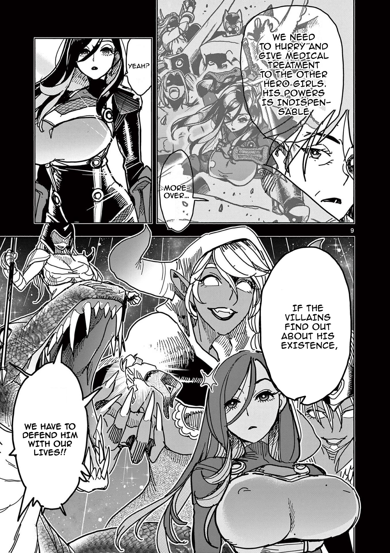 Hero Girl × Healer Boy: Touch or Death Chapter 10 - Page 8