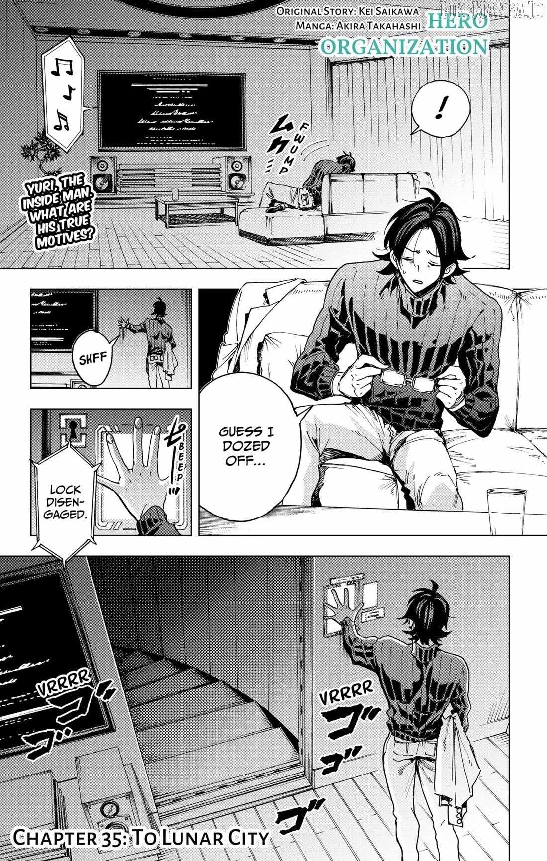 Hero Organization Chapter 35 - Page 1