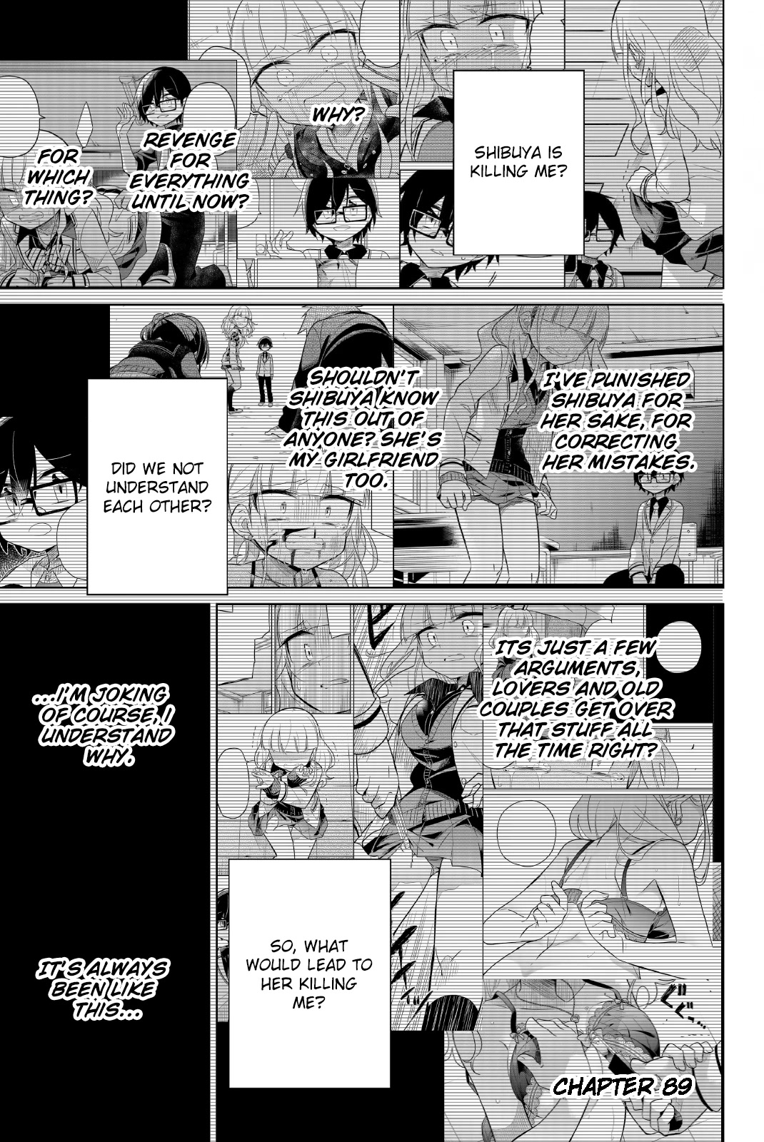 Heroine wa Zetsubou Shimashita Chapter 89 - Page 1