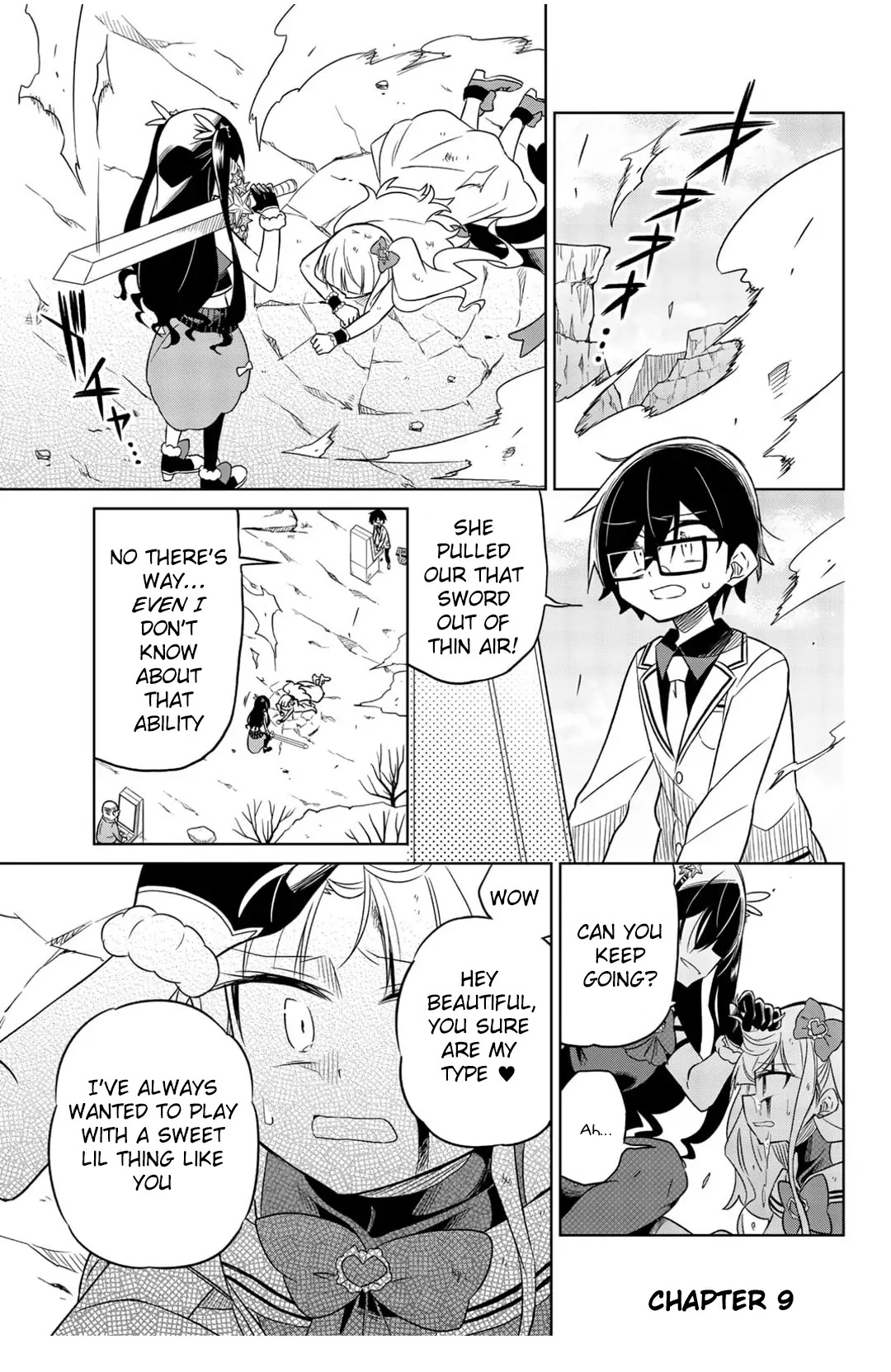 Heroine wa Zetsubou Shimashita Chapter 9 - Page 1