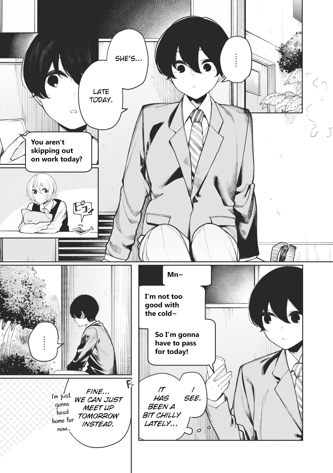 Hey Boy! Let’s Take a Break Chapter 33 - Page 1