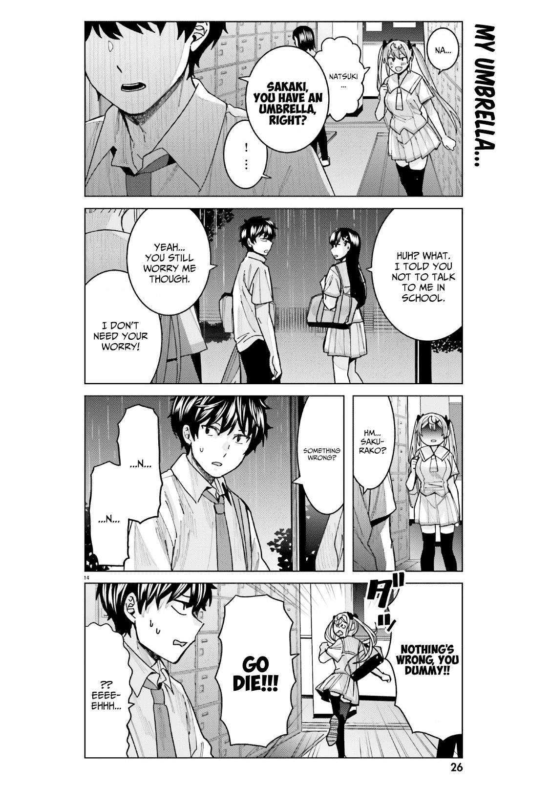 Himegasaki Sakurako wa Kyoumo Fubin Kawaii! Chapter 10 - Page 14