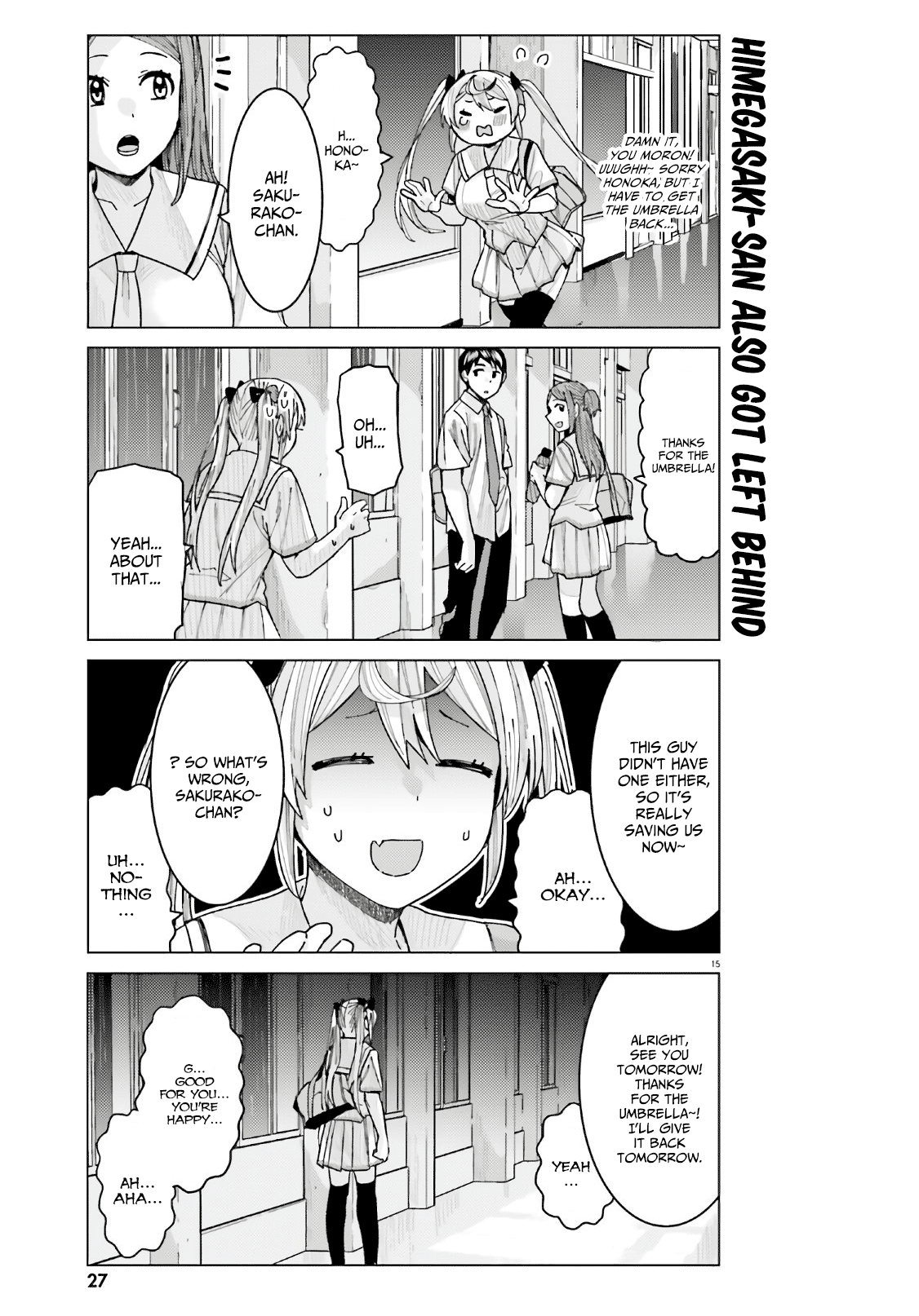 Himegasaki Sakurako wa Kyoumo Fubin Kawaii! Chapter 10 - Page 15