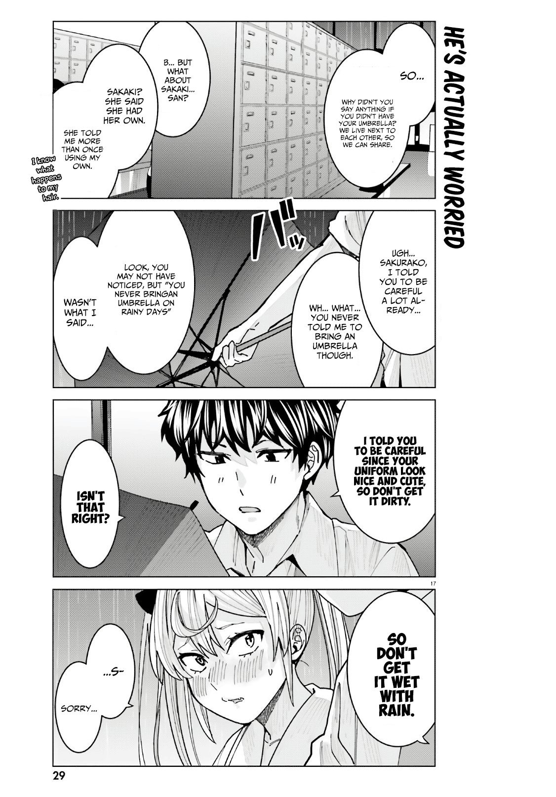 Himegasaki Sakurako wa Kyoumo Fubin Kawaii! Chapter 10 - Page 17