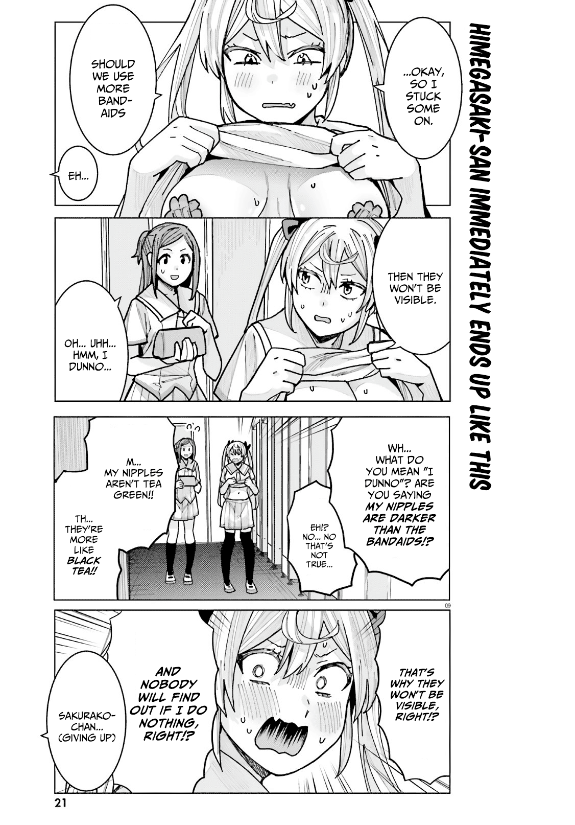 Himegasaki Sakurako wa Kyoumo Fubin Kawaii! Chapter 10 - Page 9