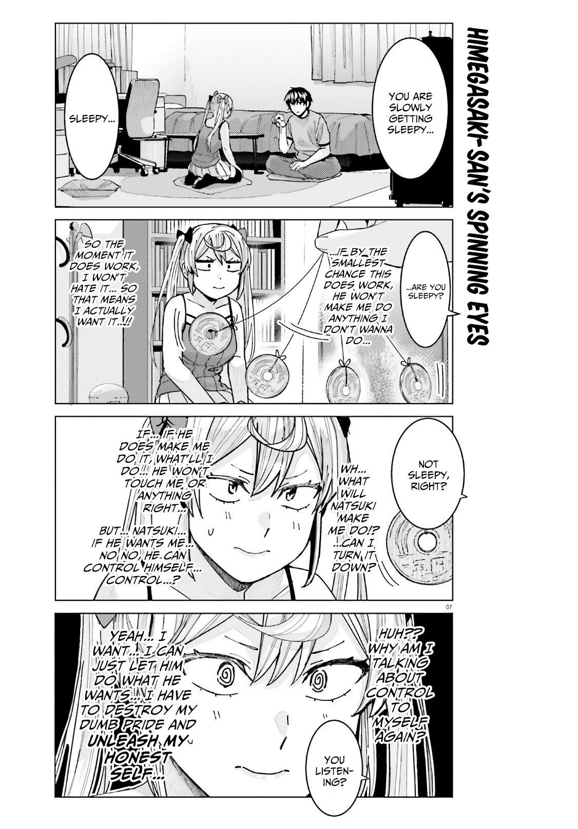 Himegasaki Sakurako wa Kyoumo Fubin Kawaii! Chapter 13 - Page 7