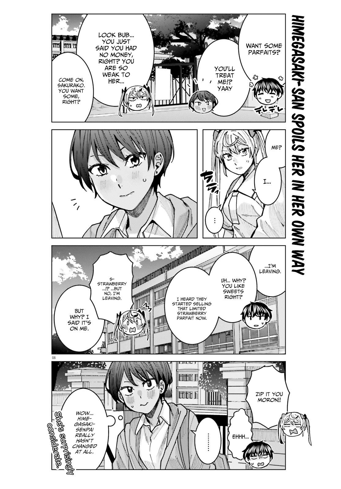 Himegasaki Sakurako wa Kyoumo Fubin Kawaii! Chapter 15 - Page 8