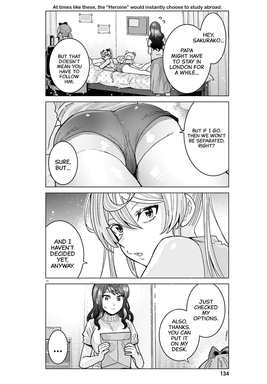 Himegasaki Sakurako wa Kyoumo Fubin Kawaii! Chapter 28 - Page 14