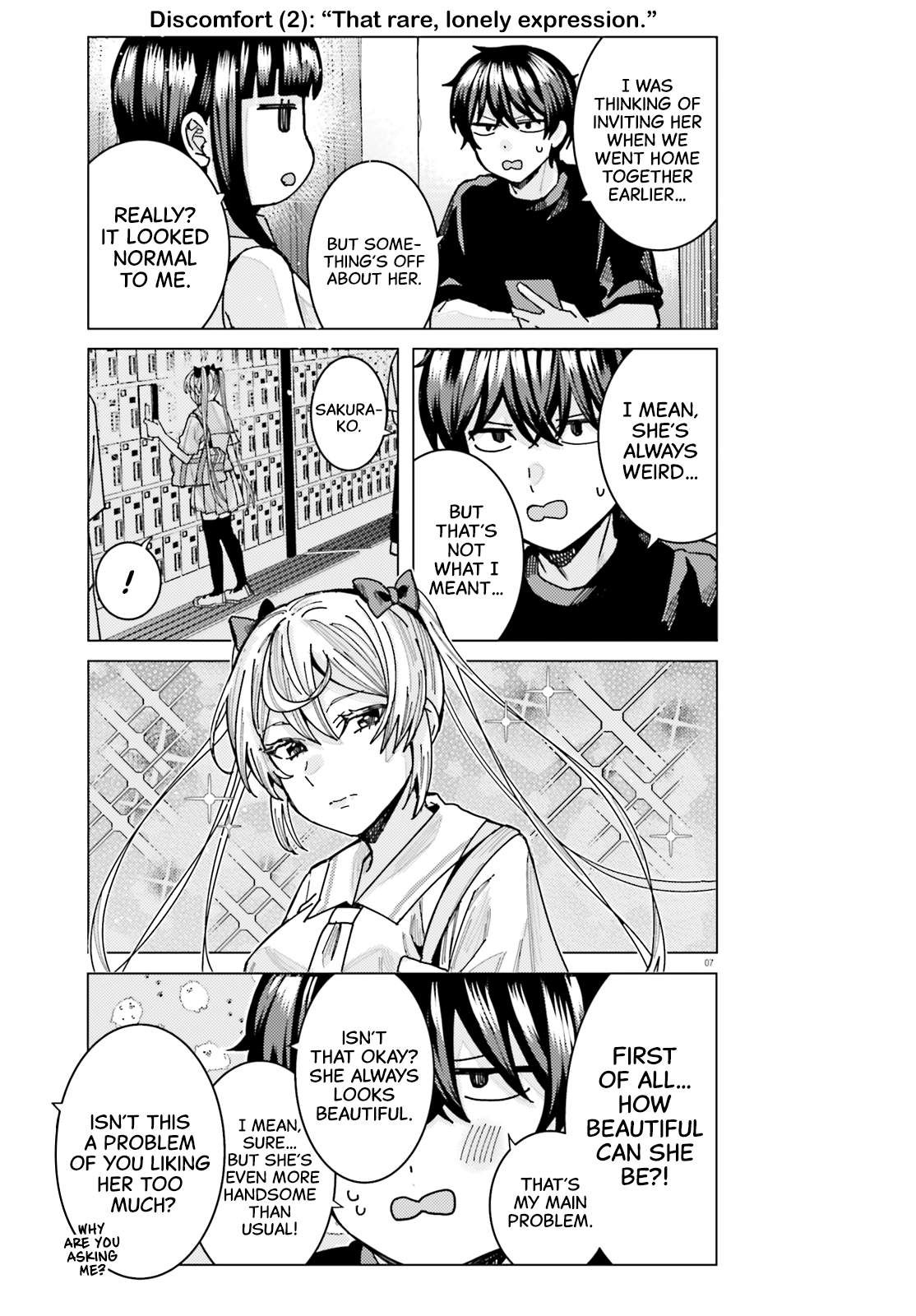 Himegasaki Sakurako wa Kyoumo Fubin Kawaii! Chapter 28 - Page 7