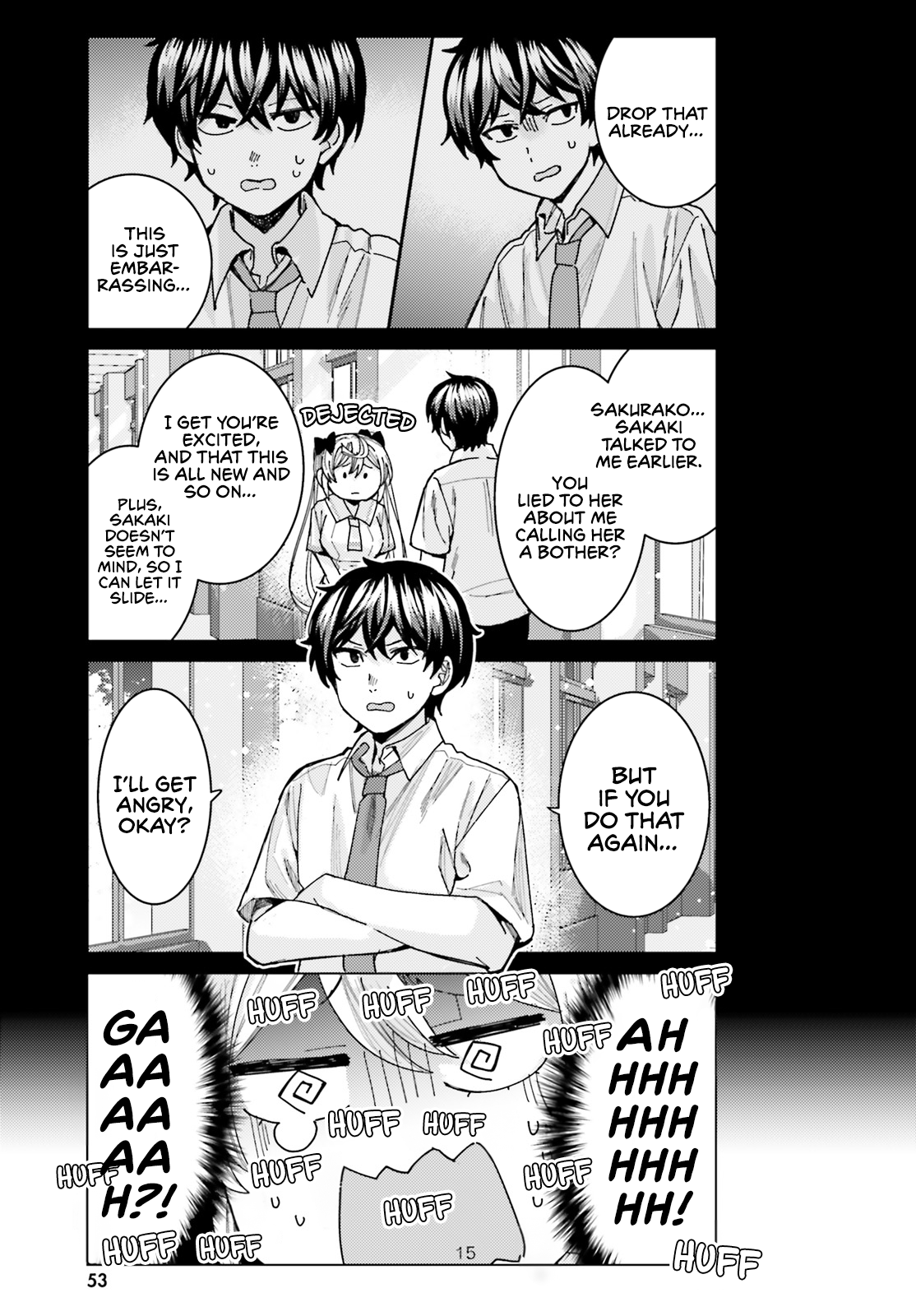 Himegasaki Sakurako wa Kyoumo Fubin Kawaii! Chapter 30 - Page 15