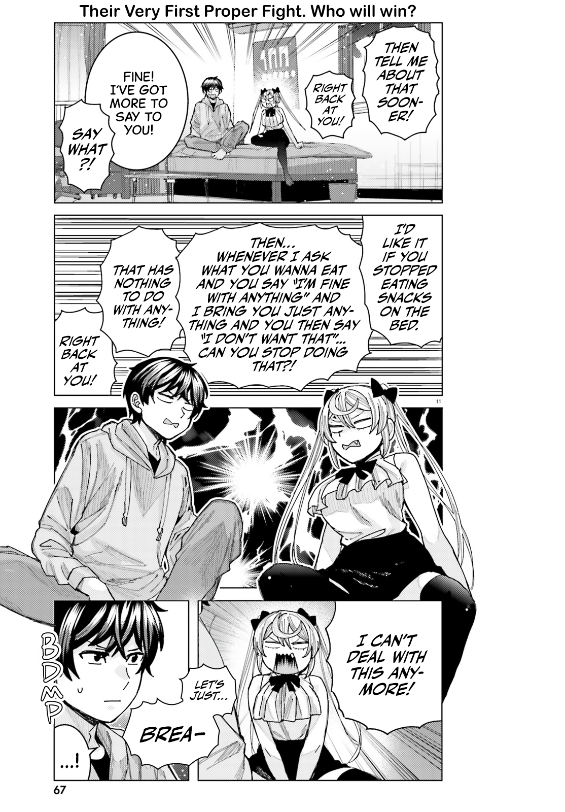 Himegasaki Sakurako wa Kyoumo Fubin Kawaii! Chapter 34 - Page 11