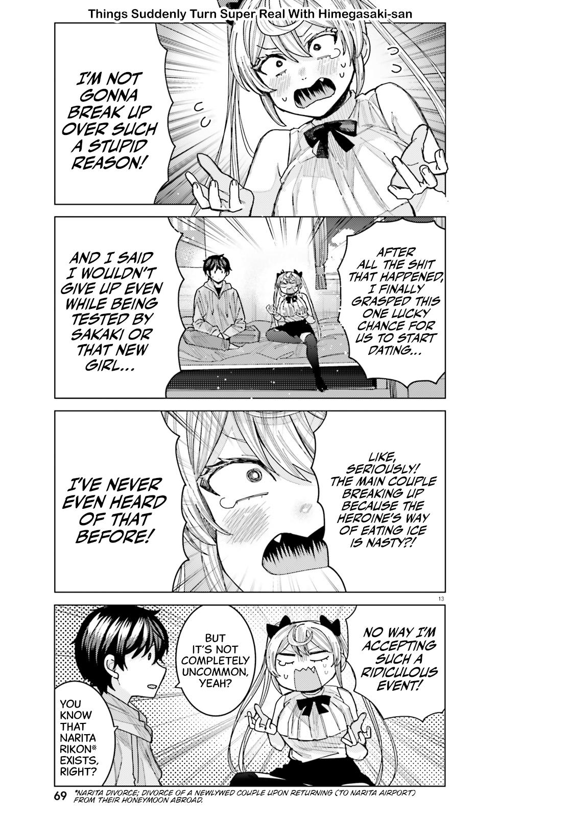 Himegasaki Sakurako wa Kyoumo Fubin Kawaii! Chapter 34 - Page 13