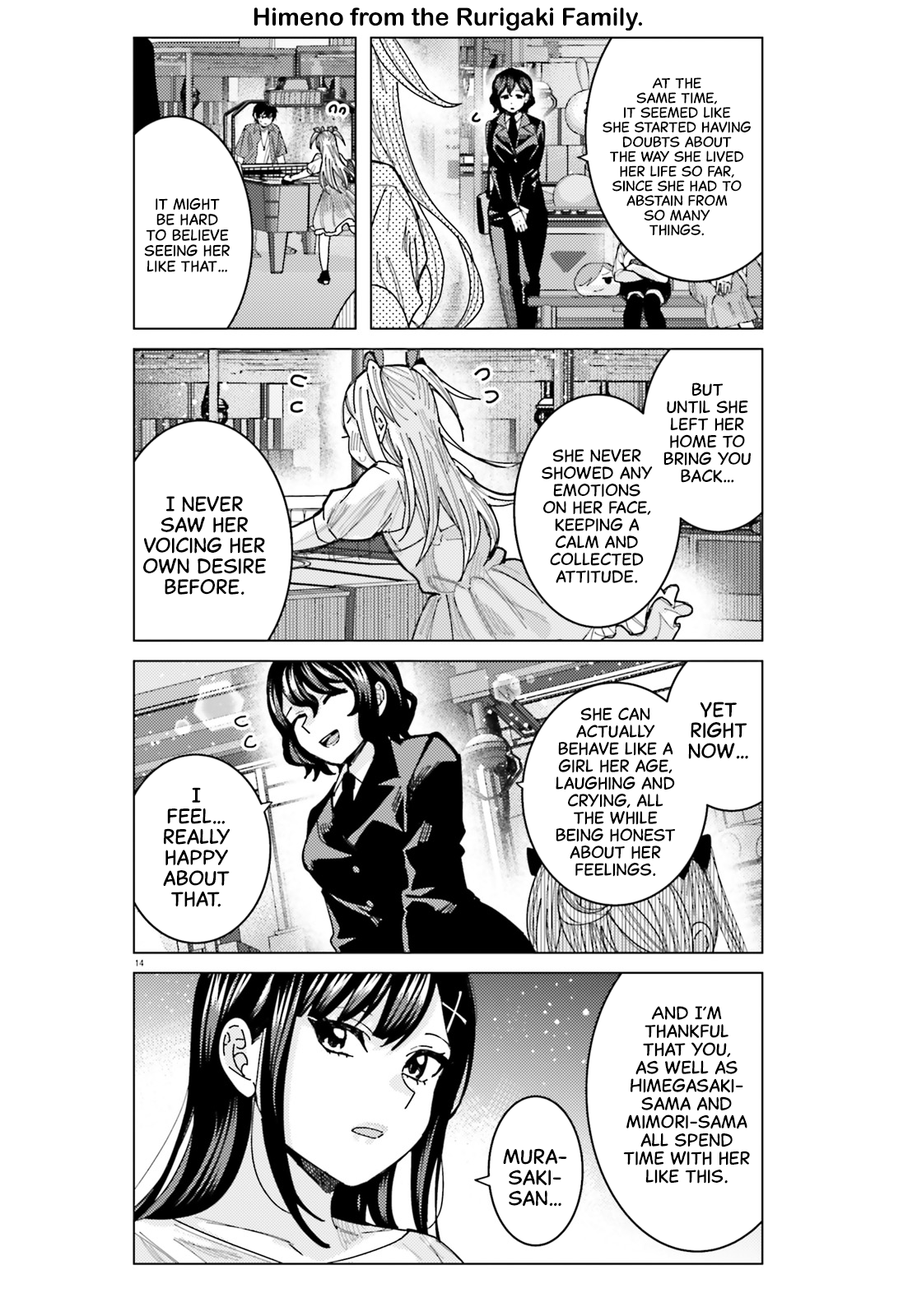 Himegasaki Sakurako wa Kyoumo Fubin Kawaii! Chapter 37 - Page 14