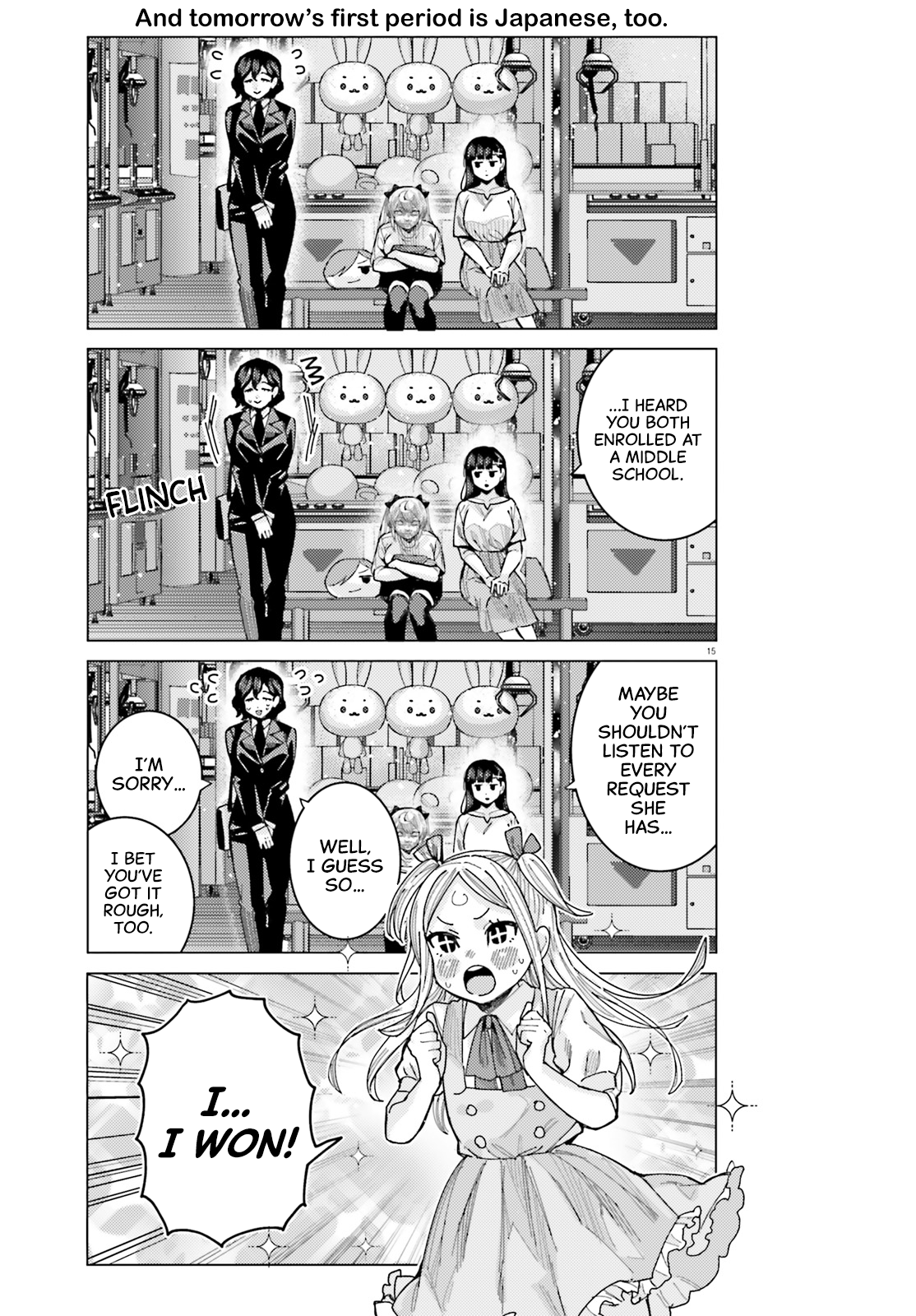 Himegasaki Sakurako wa Kyoumo Fubin Kawaii! Chapter 37 - Page 15