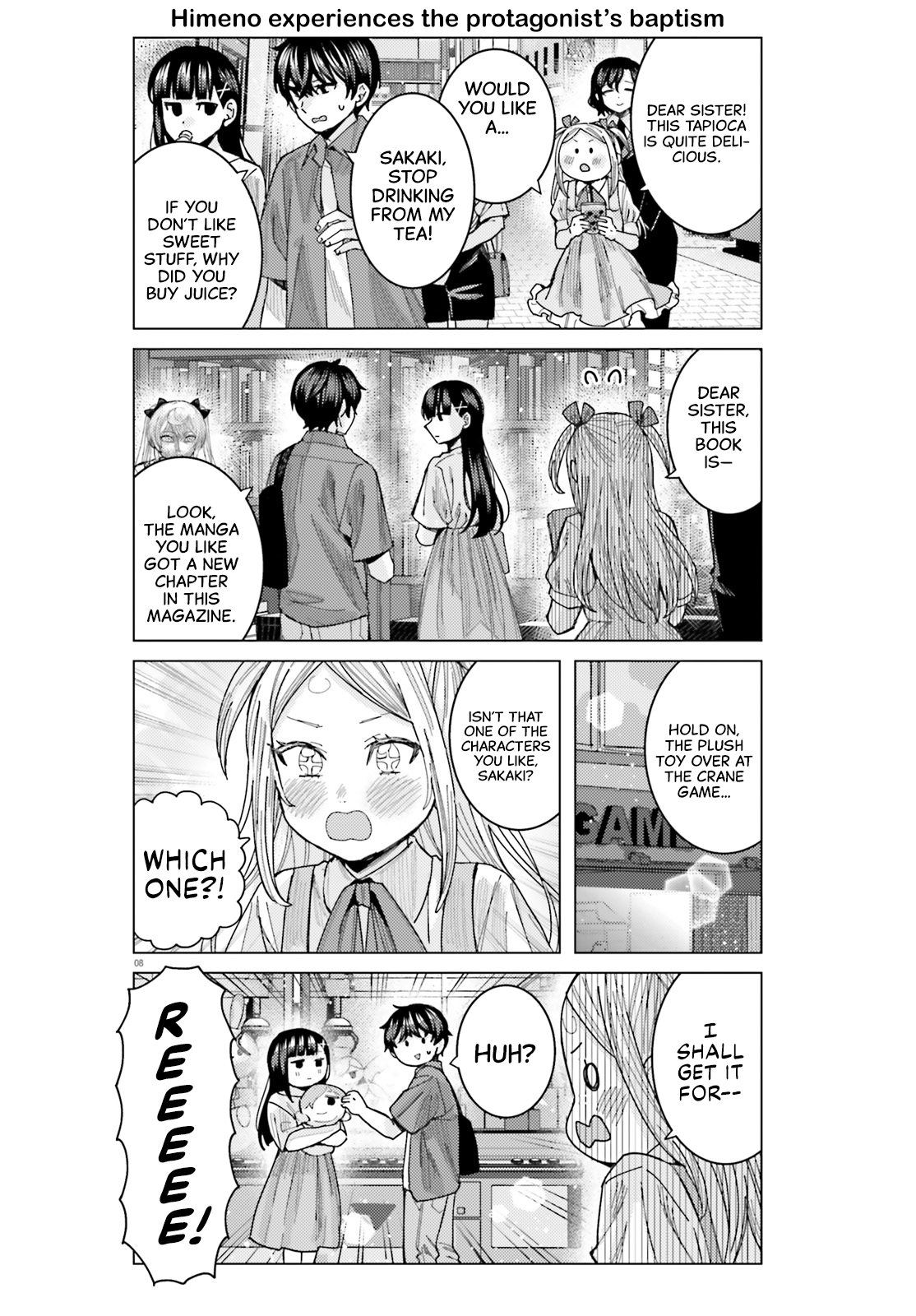 Himegasaki Sakurako wa Kyoumo Fubin Kawaii! Chapter 37 - Page 8