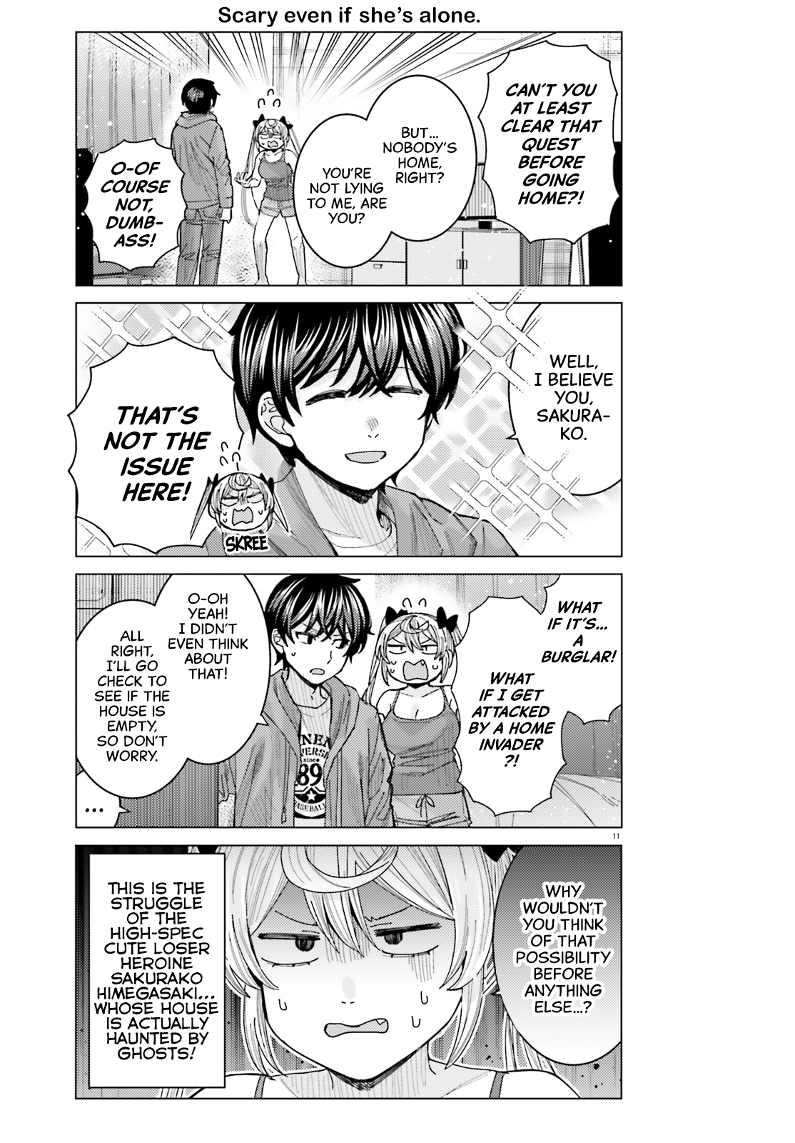 Himegasaki Sakurako wa Kyoumo Fubin Kawaii! Chapter 38 - Page 11