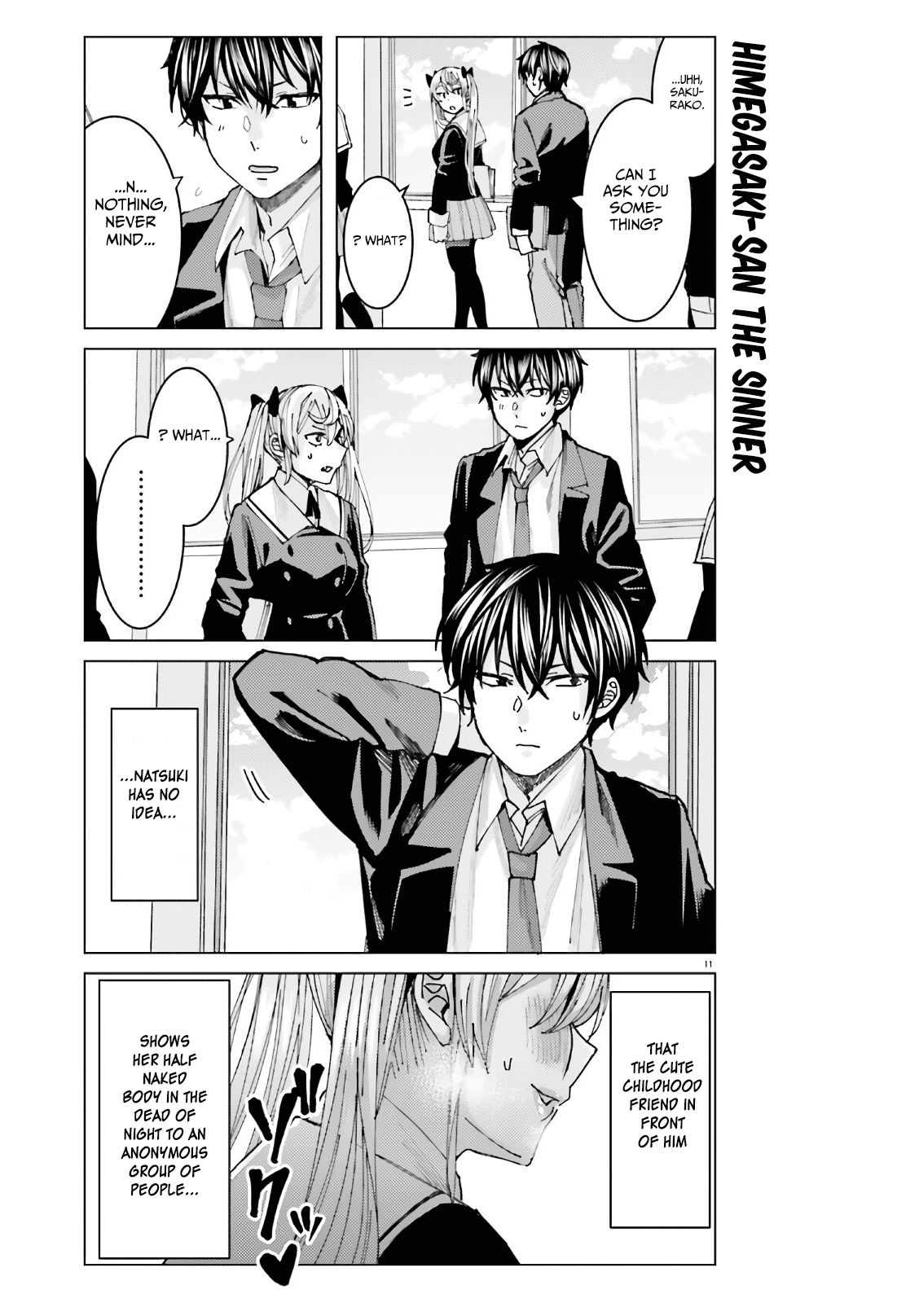 Himegasaki Sakurako wa Kyoumo Fubin Kawaii! Chapter 4 - Page 12