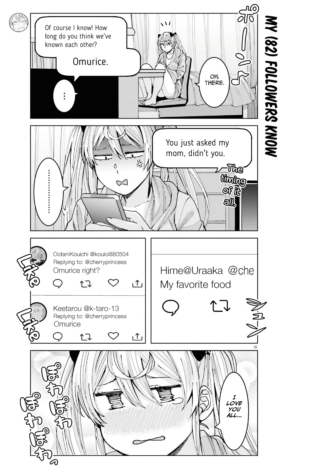 Himegasaki Sakurako wa Kyoumo Fubin Kawaii! Chapter 4 - Page 6