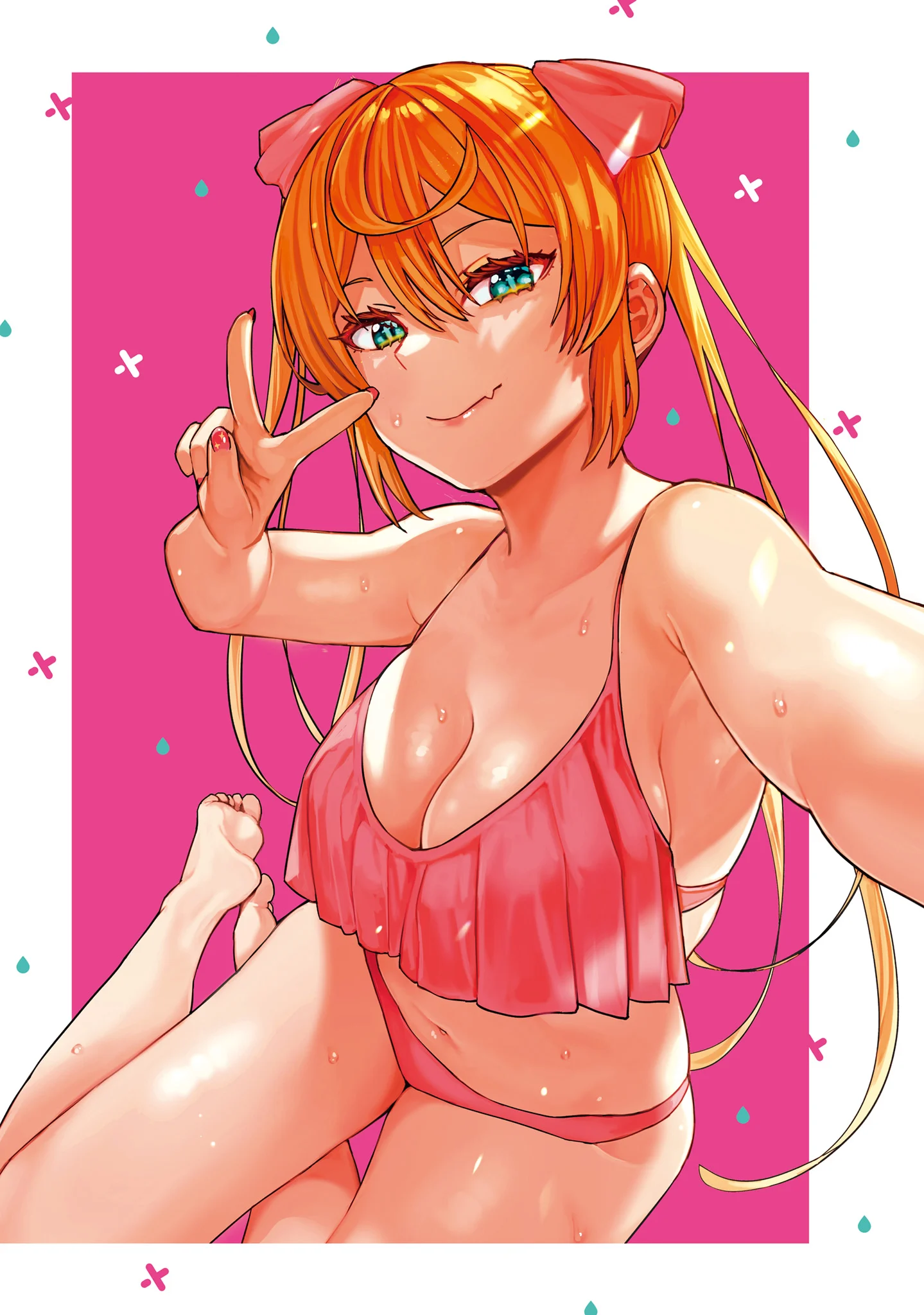 Himegasaki Sakurako wa Kyoumo Fubin Kawaii! Chapter 40.5 - Page 5