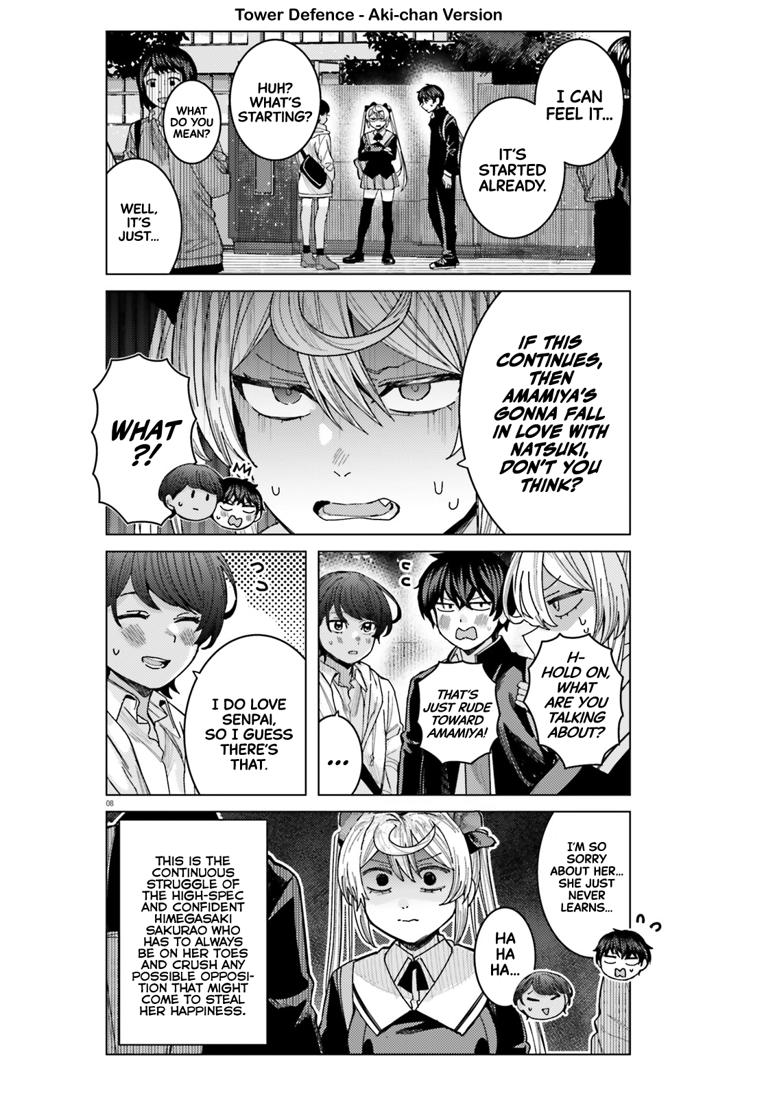 Himegasaki Sakurako wa Kyoumo Fubin Kawaii! Chapter 42 - Page 8