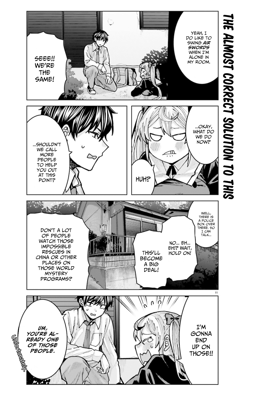 Himegasaki Sakurako wa Kyoumo Fubin Kawaii! Chapter 6 - Page 11
