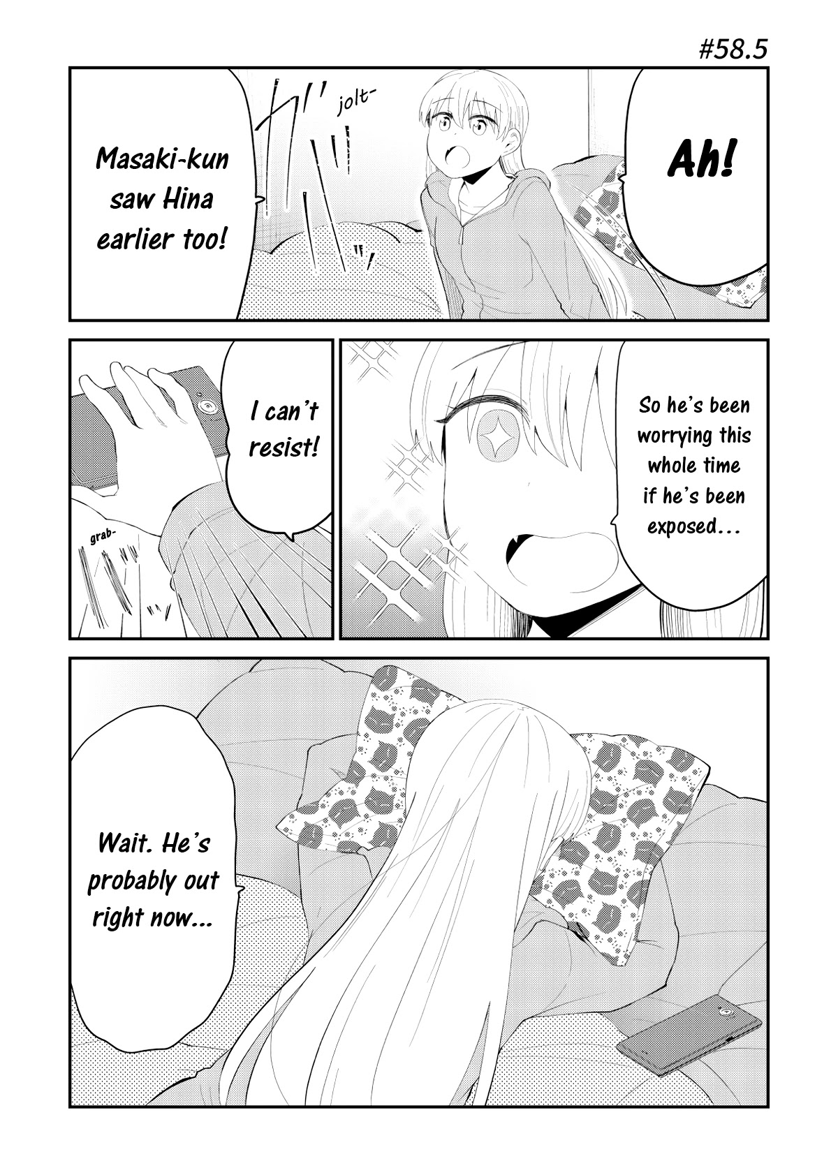 His Favorite Idol Moves In Next Door, The Romcom Chapter 58.5 - Page 1