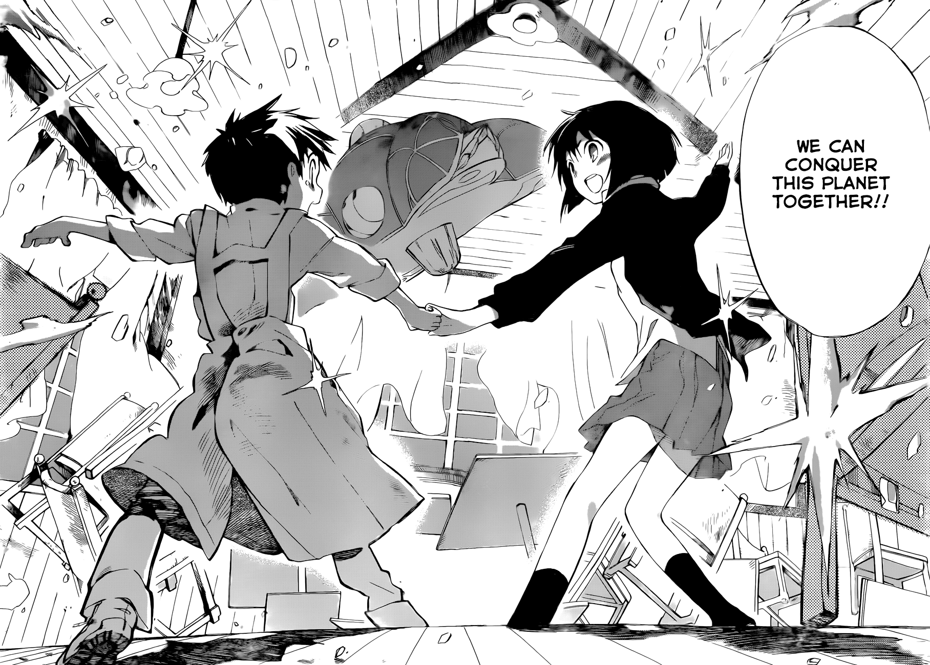 Hitoribocchi no Chikyuu Shinryaku Chapter 1 - Page 54