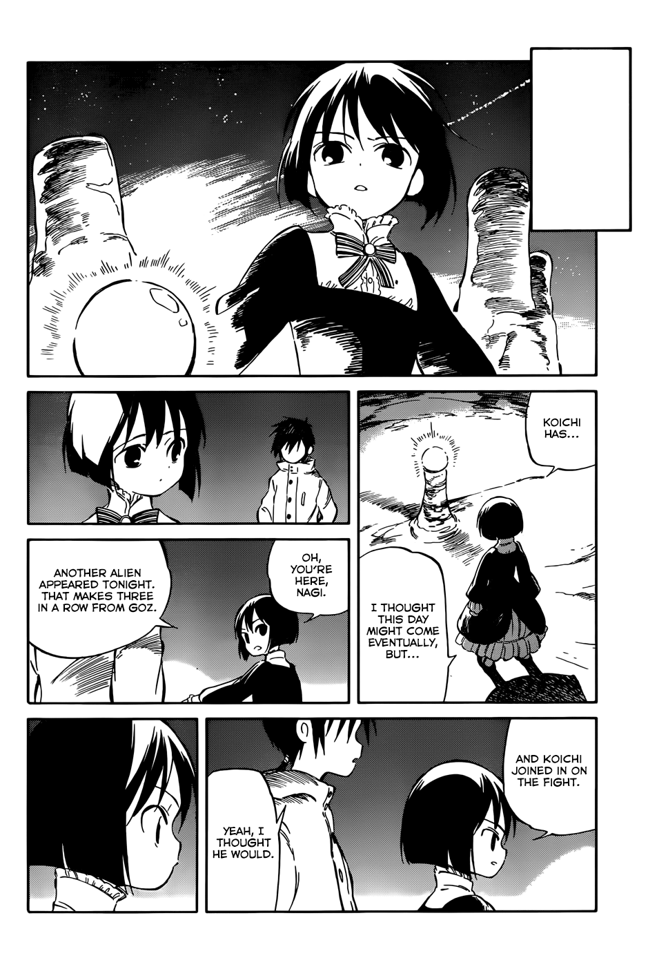 Hitoribocchi no Chikyuu Shinryaku Chapter 45 - Page 23