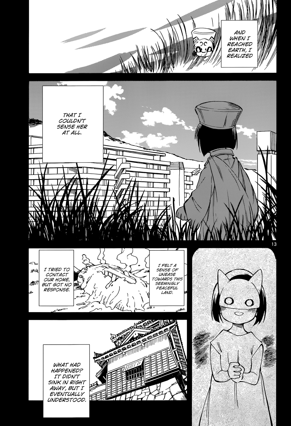 Hitoribocchi no Chikyuu Shinryaku Chapter 47 - Page 13