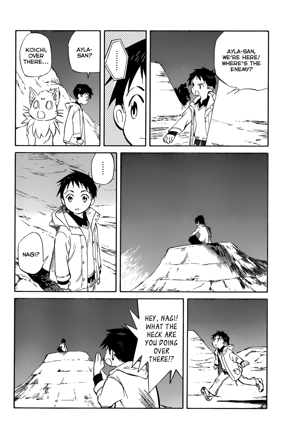Hitoribocchi no Chikyuu Shinryaku Chapter 47 - Page 34