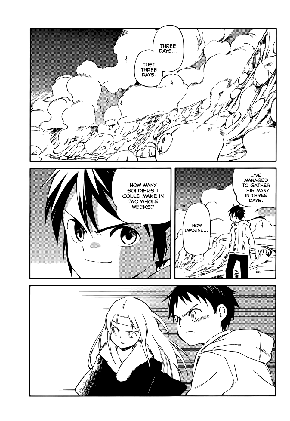 Hitoribocchi no Chikyuu Shinryaku Chapter 49 - Page 35