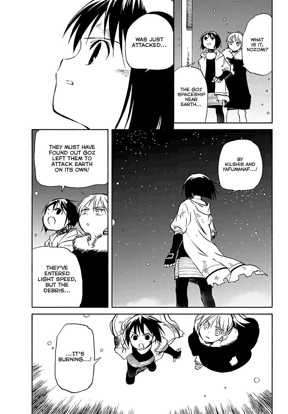 Hitoribocchi no Chikyuu Shinryaku Chapter 57 - Page 32