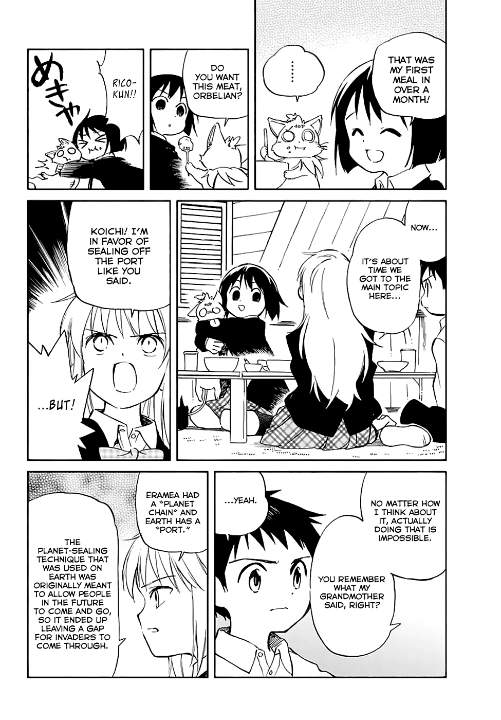 Hitoribocchi no Chikyuu Shinryaku Chapter 60 - Page 6
