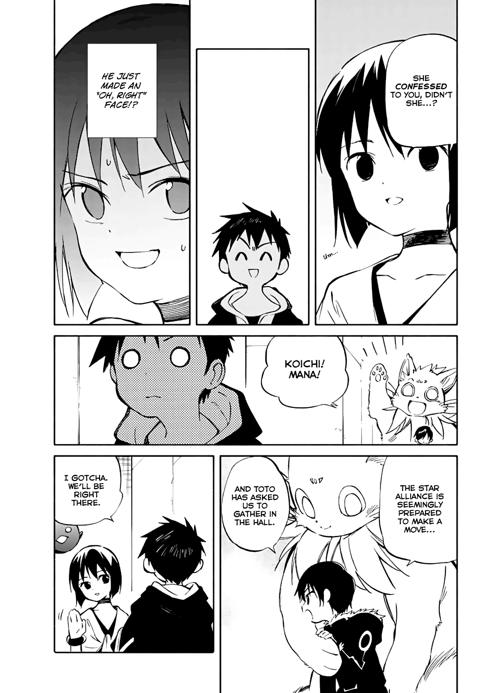 Hitoribocchi no Chikyuu Shinryaku Chapter 71 - Page 8