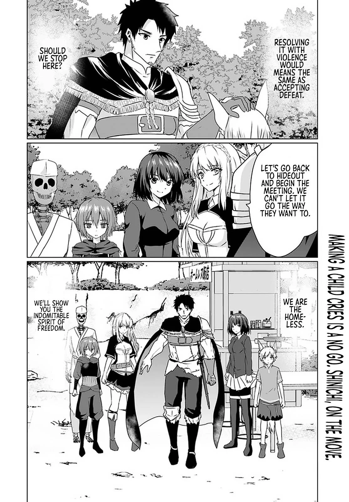 Homeless Tensei: Isekai de Jiyuu Sugiru Jikyuu Jisoku Seikatsu Chapter 23.2 - Page 28