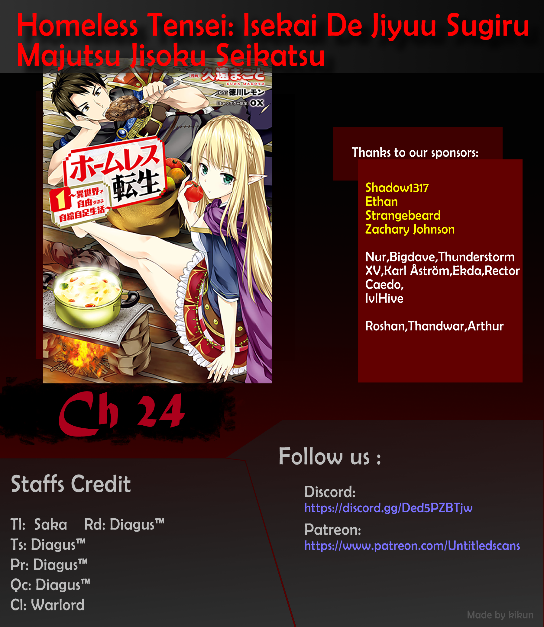 Homeless Tensei: Isekai de Jiyuu Sugiru Jikyuu Jisoku Seikatsu Chapter 24 - Page 1