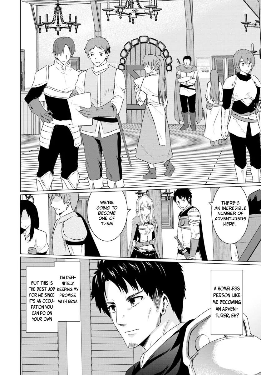 Homeless Tensei: Isekai de Jiyuu Sugiru Jikyuu Jisoku Seikatsu Chapter 7.1 - Page 9