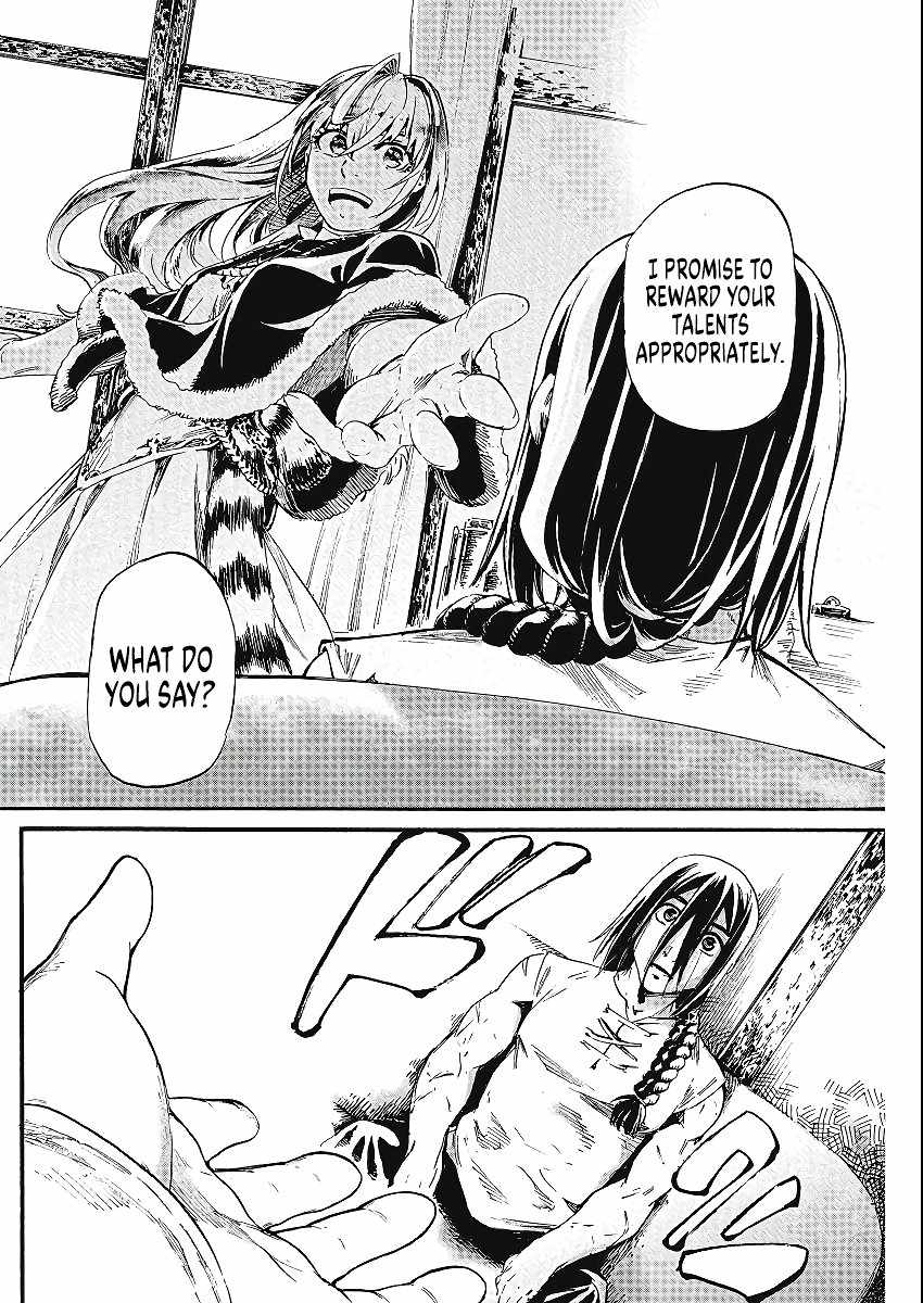 Horyo Eiyuu ~Sute koma ni sareta Kendo wa Tekikoku de Nariagaru~ Chapter 3 - Page 13