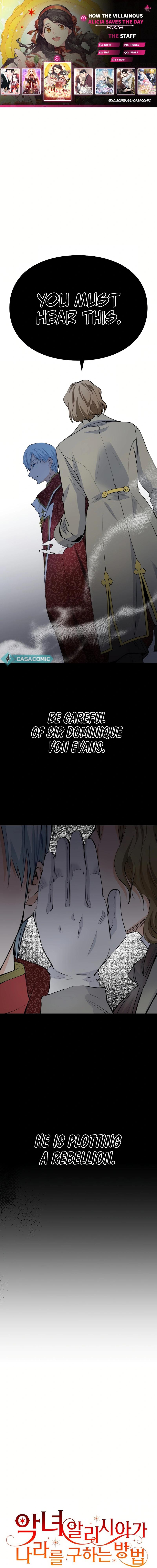 How the Villainous Alicia Saves the Day Chapter 27 - Page 0