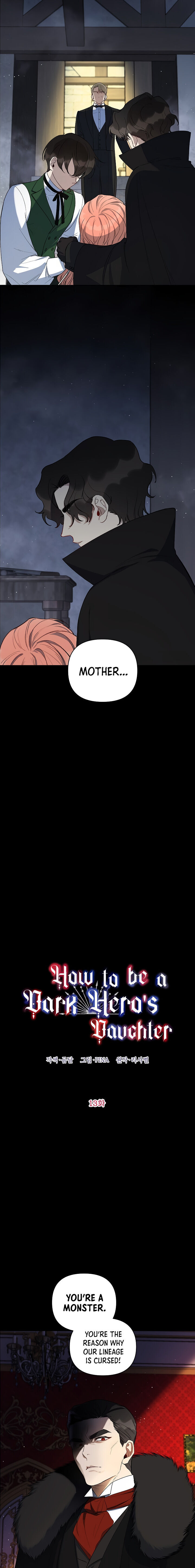 How to Be a Dark Hero’s Daughter Chapter 13 - Page 3