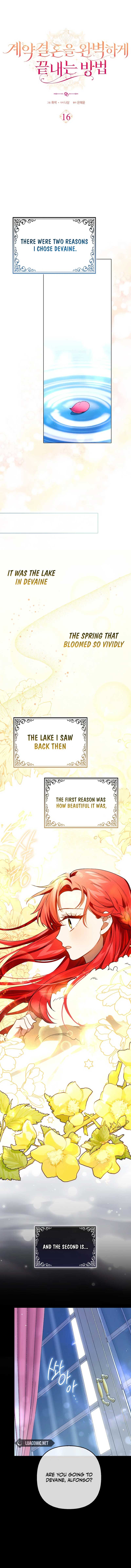 How to Perfectly End a Contract Marriage Chapter 16 - Page 2