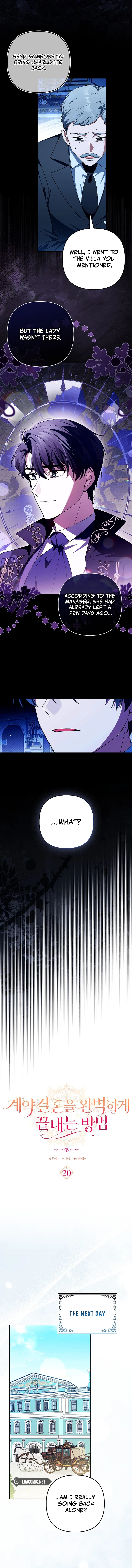How to Perfectly End a Contract Marriage Chapter 20 - Page 7