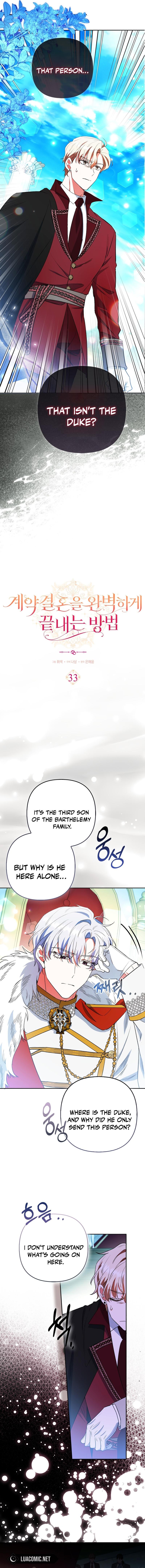 How to Perfectly End a Contract Marriage Chapter 33 - Page 3