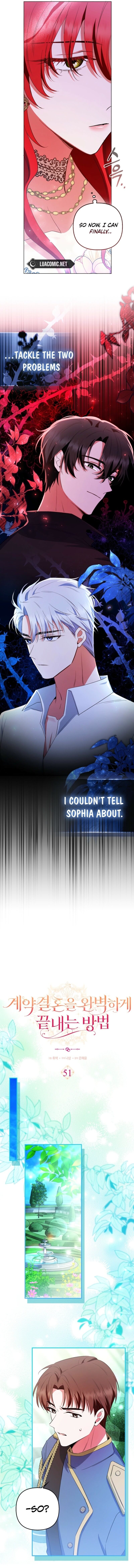 How to Perfectly End a Contract Marriage Chapter 51 - Page 1