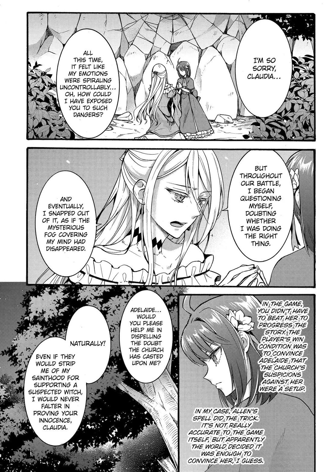 How to Survive a Thousand Deaths: Accidentally Wooing Everyone as an Ex-gamer Made Villainess! Chapter 38 - Page 35