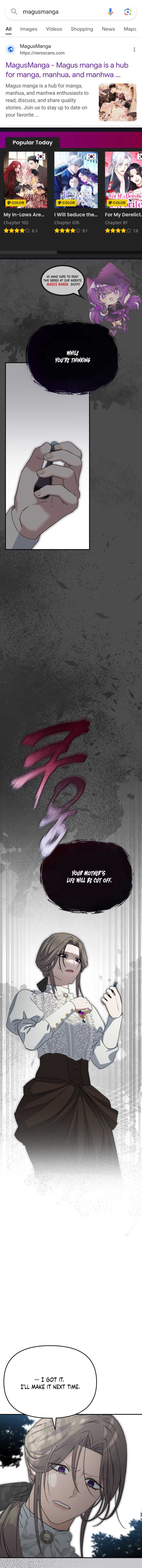 How to Survive as the Devil’s Daughter Chapter 57 - Page 1