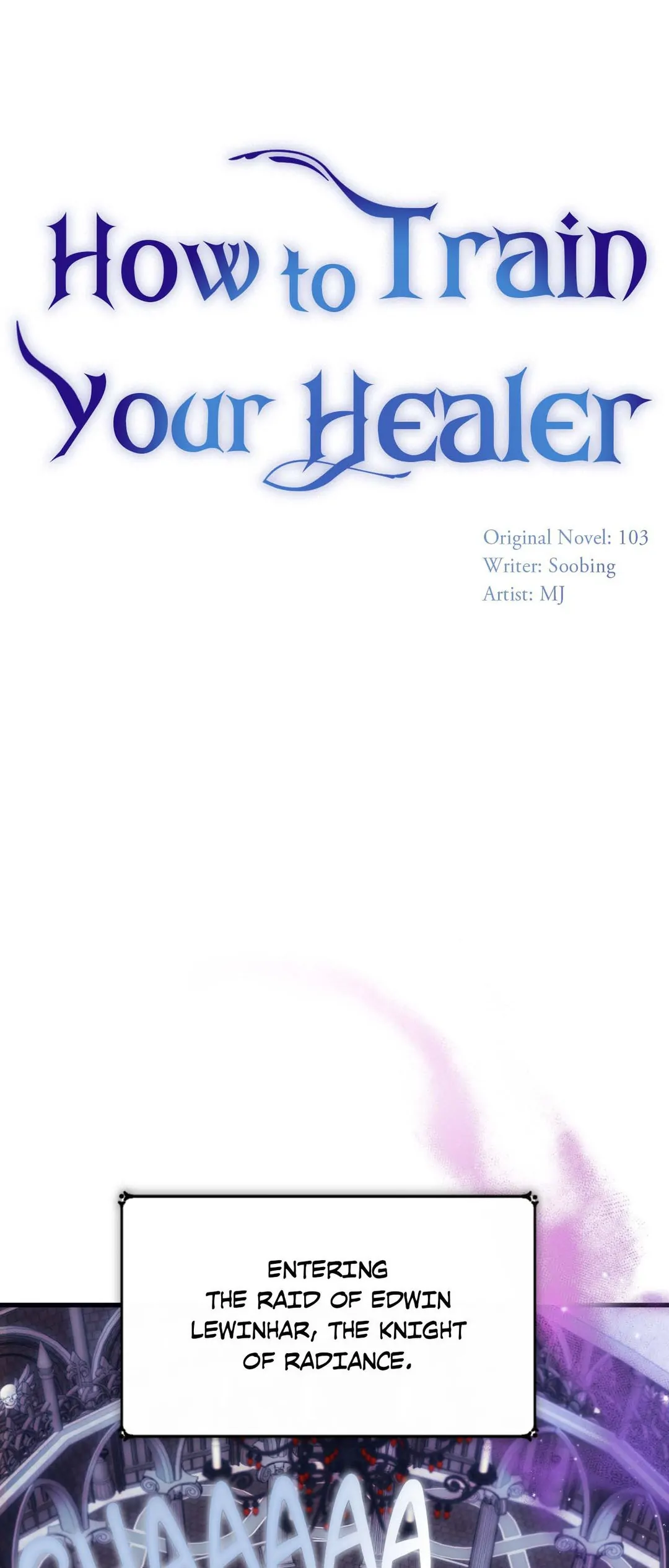 How to Train Your Healer Chapter 3 - Page 1