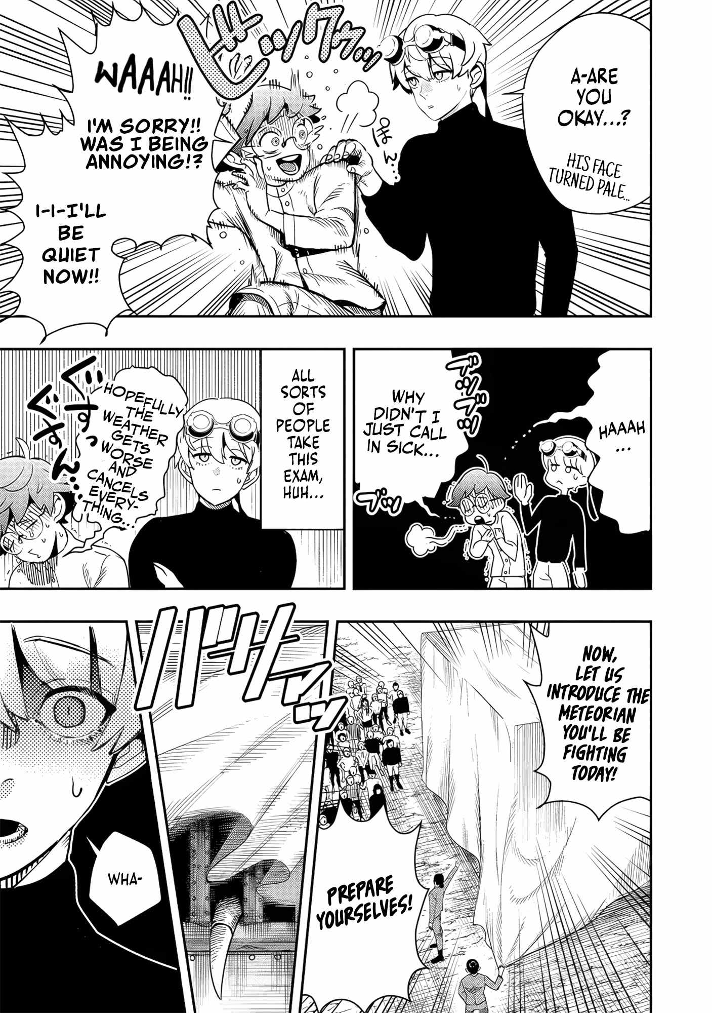 Hyoukaku no Meteoria Chapter 3 - Page 11