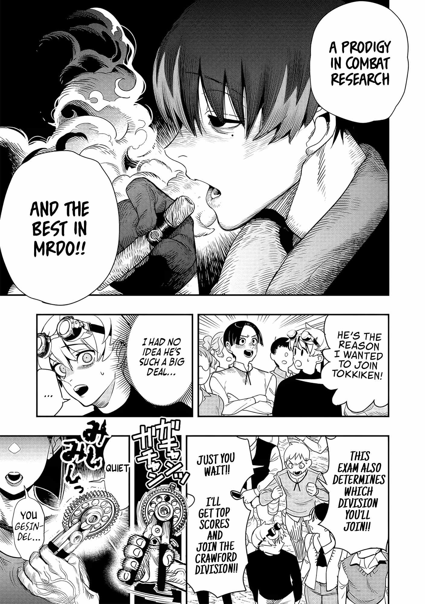 Hyoukaku no Meteoria Chapter 3 - Page 9